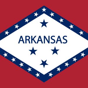 Arkansas vlag package
