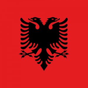 Albania flag package