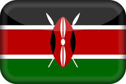 Flag of Kenya - 3D