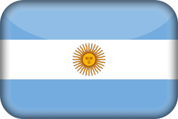 Flag of Argentina - 3D