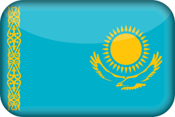 Flag of Kazakhstan - 3D