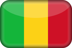Flag of Mali - 3D