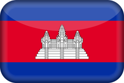 Flag of Cambodia - 3D