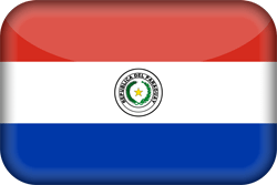 Flag of Paraguay - 3D