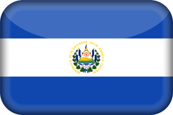 Flag of El Salvador - 3D