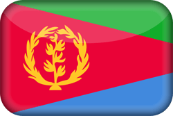 Flag of Eritrea - 3D
