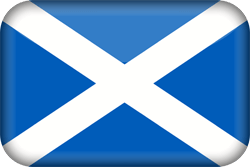 Flag of Scotland - 3D
