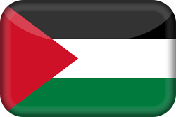 Flag of Palestine - 3D