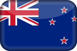 Flag of New Zealand - Flag of Aotearoa - 3D