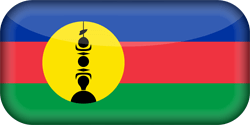 Flag of New Caledonia - 3D