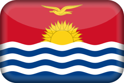 Flag of Kiribati - 3D