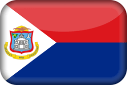 Flag of Saint Martin - 3D