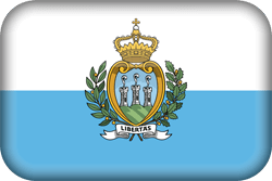 Flag of San Marino - 3D