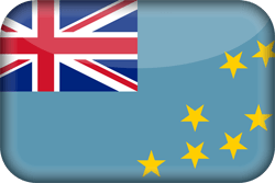 Flag of Tuvalu - 3D