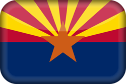 Flag of Arizona - 3D