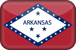 Flag of Arkansas - 3D