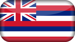 Flag of Hawaii - 3D