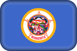 Flag of Minnesota - 3D