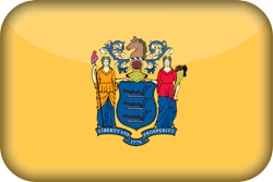 Flag of New Jersey - 3D
