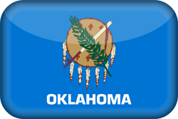 Flag of Oklahoma - 3D