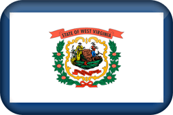 Flag of West Virginia - 3D