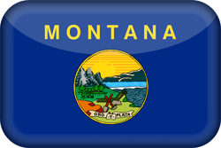 Flag of Montana - 3D