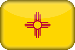Flag of New Mexico - 3D