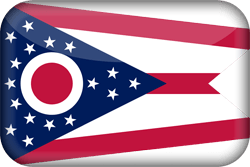 Flag of Ohio - 3D
