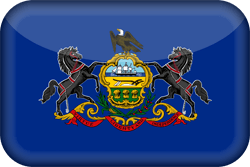 Flag of Pennsylvania - 3D