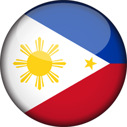 Flag of the Philippines - 3D Round