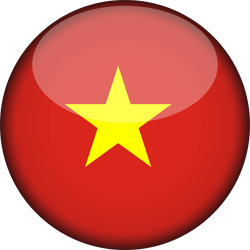 Flag of Vietnam - 3D Round