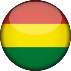 Flag of Bolivia - 3D Round