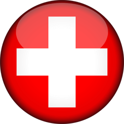 Flag of Switzerland - 3D Round