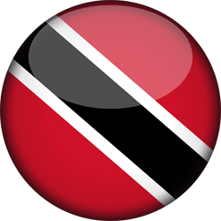 Flag of Trinidad and Tobago - 3D Round