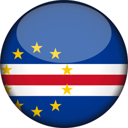 Flag of Cape Verde - 3D Round