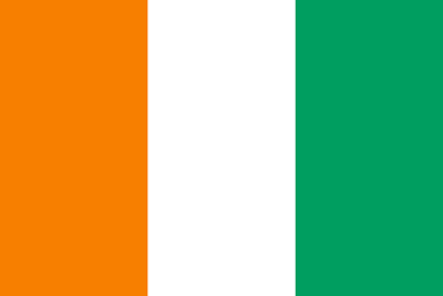 Flag of Ivory Coast - Flag of Côte d'Ivoire - Original