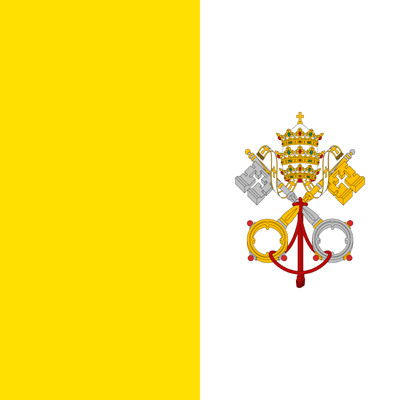 Flag of Vatican City - Flag of the Holy See - Original