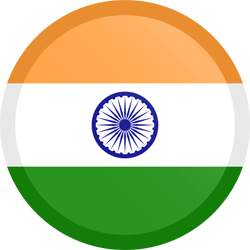 Flag of India - Button Round