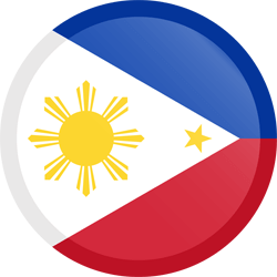 Flag of the Philippines - Button Round
