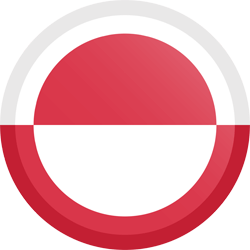 Flag of Greenland - Button Round