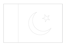 Flag of Pakistan - A4