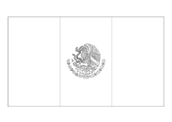 Flag of Mexico - A4