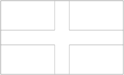 Flag of England - A4