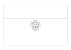Flag of Argentina - A4