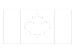 Flag of Canada - A4