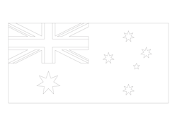 Flag of Australia - A4