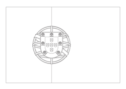 Flag of Portugal - A4