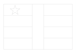 Flag of Central-African Republic, the - A4