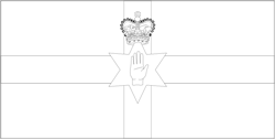Flag of Northern Ireland - A4