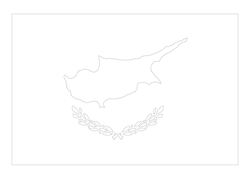 Flag of Cyprus - A4